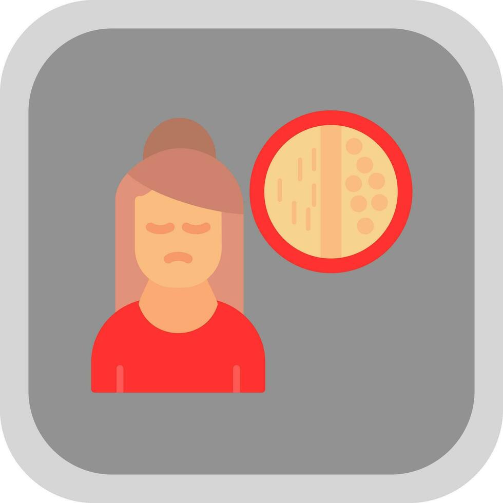 Exfoliating Scrub Vector Icon Design