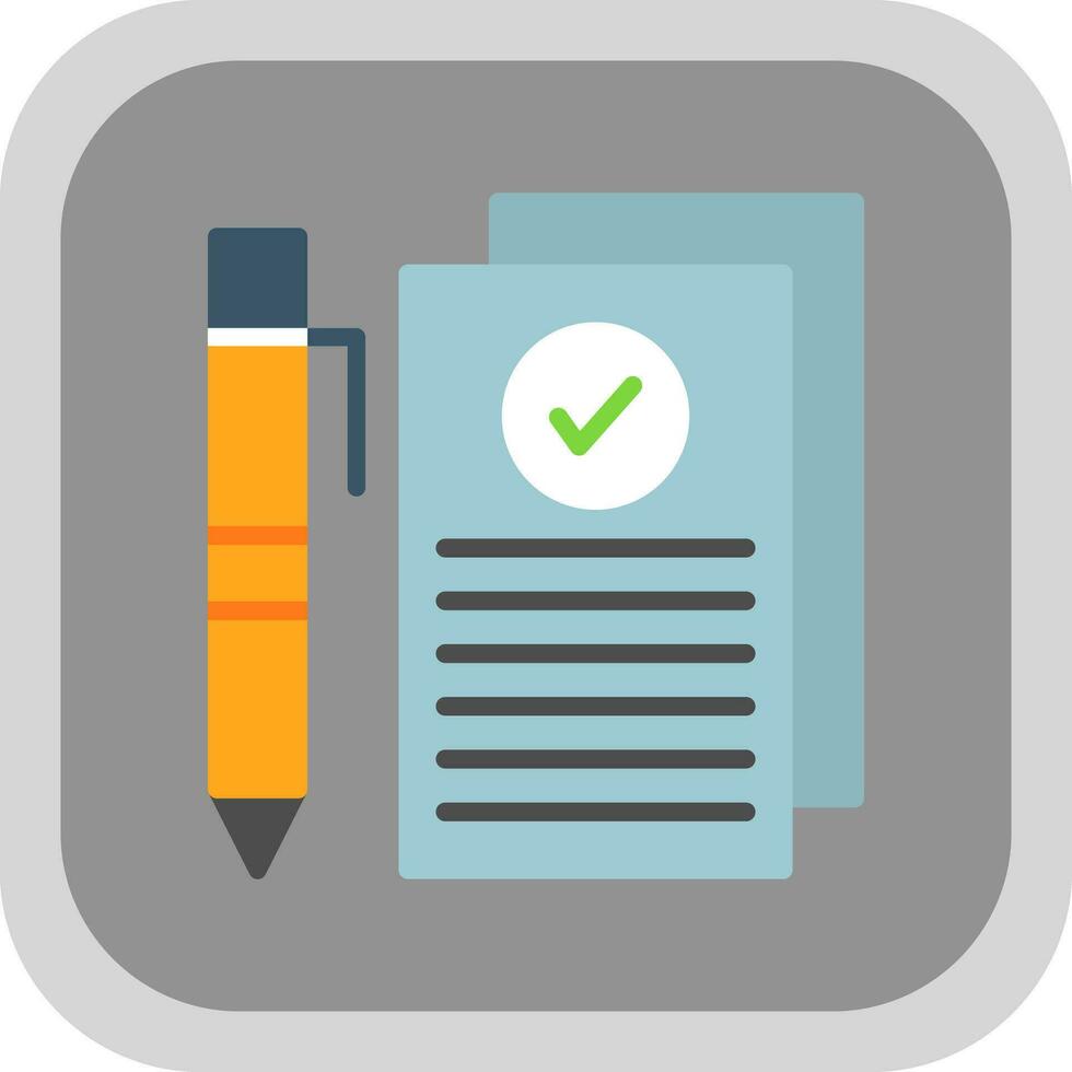 Checklist Vector Icon Design