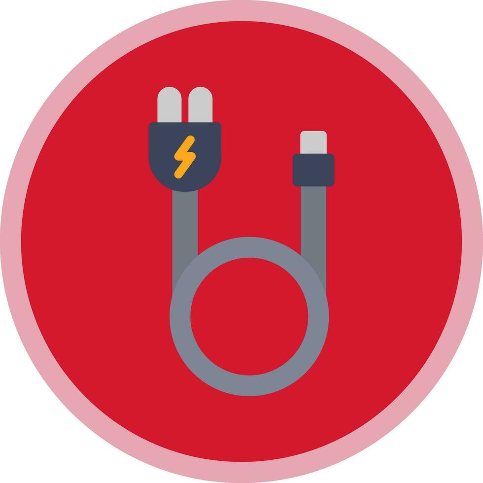 Power cable Vector Icon Design