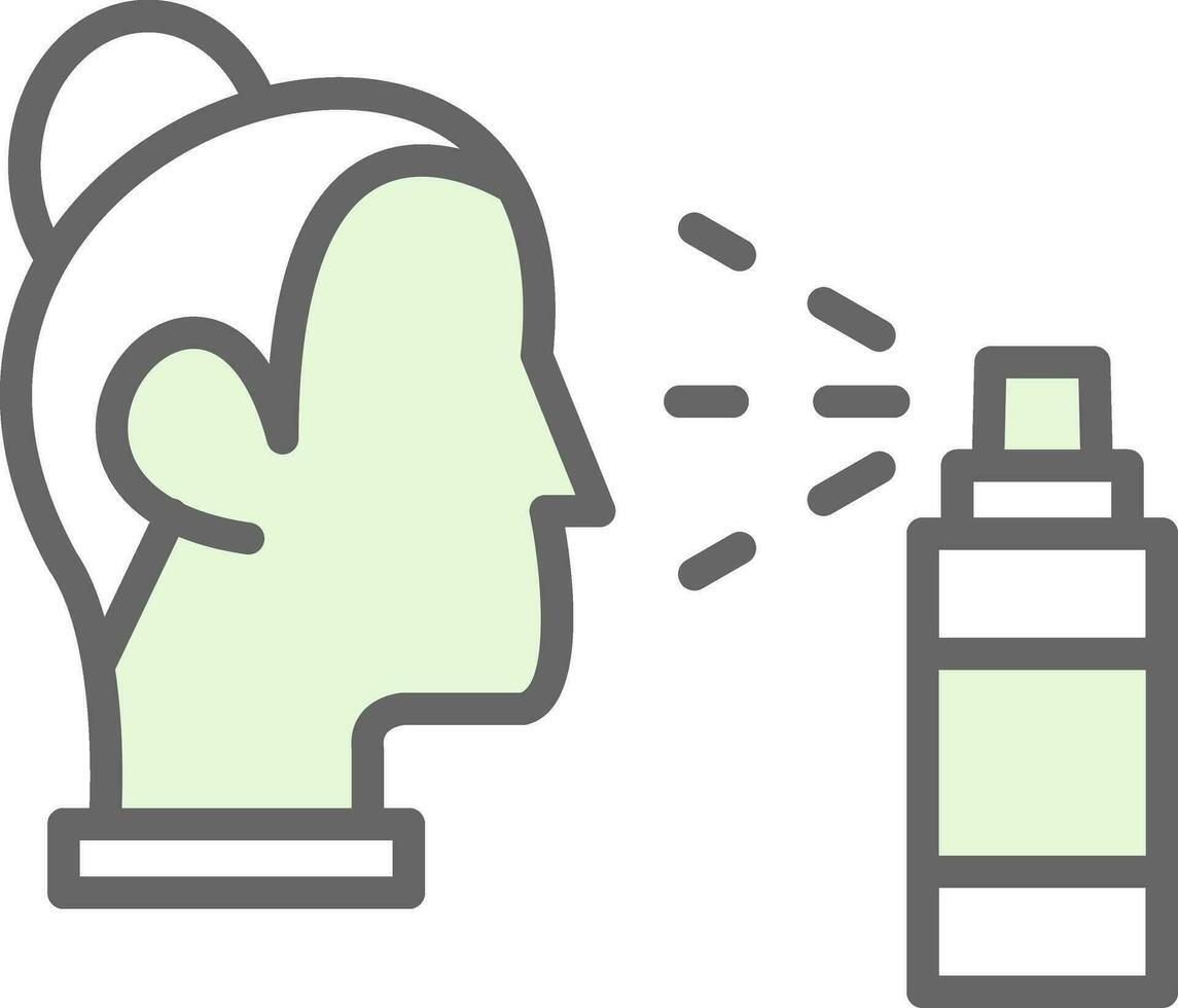 Face Mist Vector Icon Design