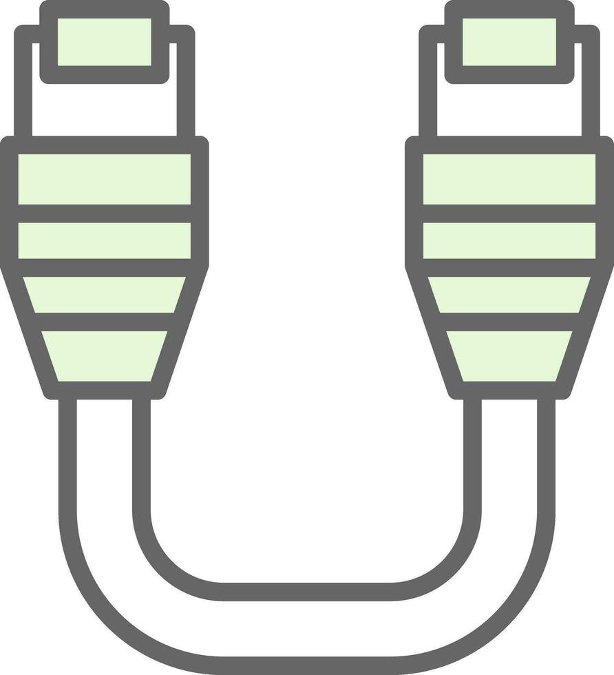 diseño de icono de vector de ethernet