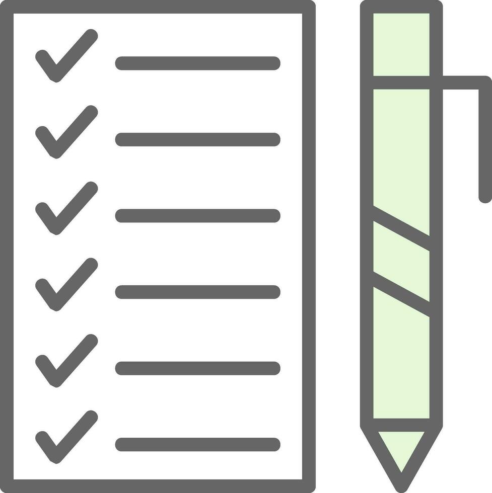 Checklist Vector Icon Design