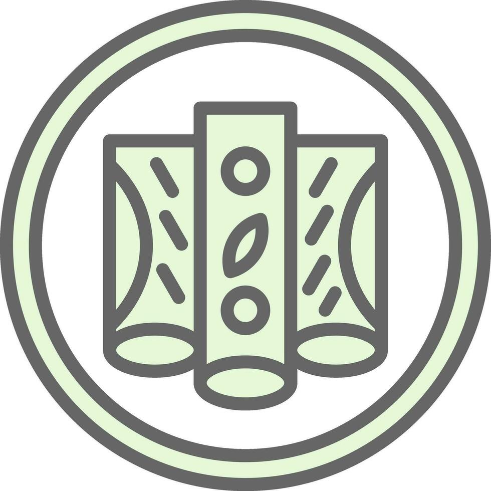 Chicken Enchiladas Vector Icon Design