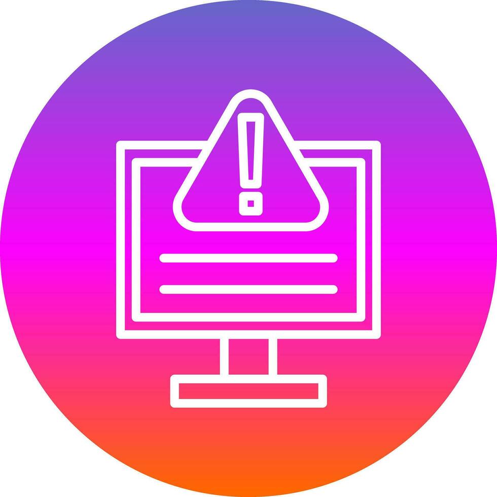 Error Vector Icon Design