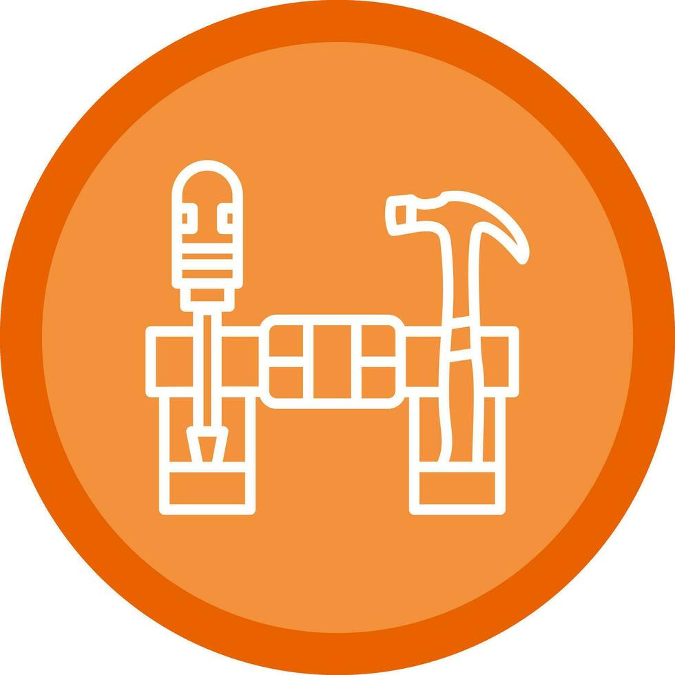 Tool belt Vector Icon Design