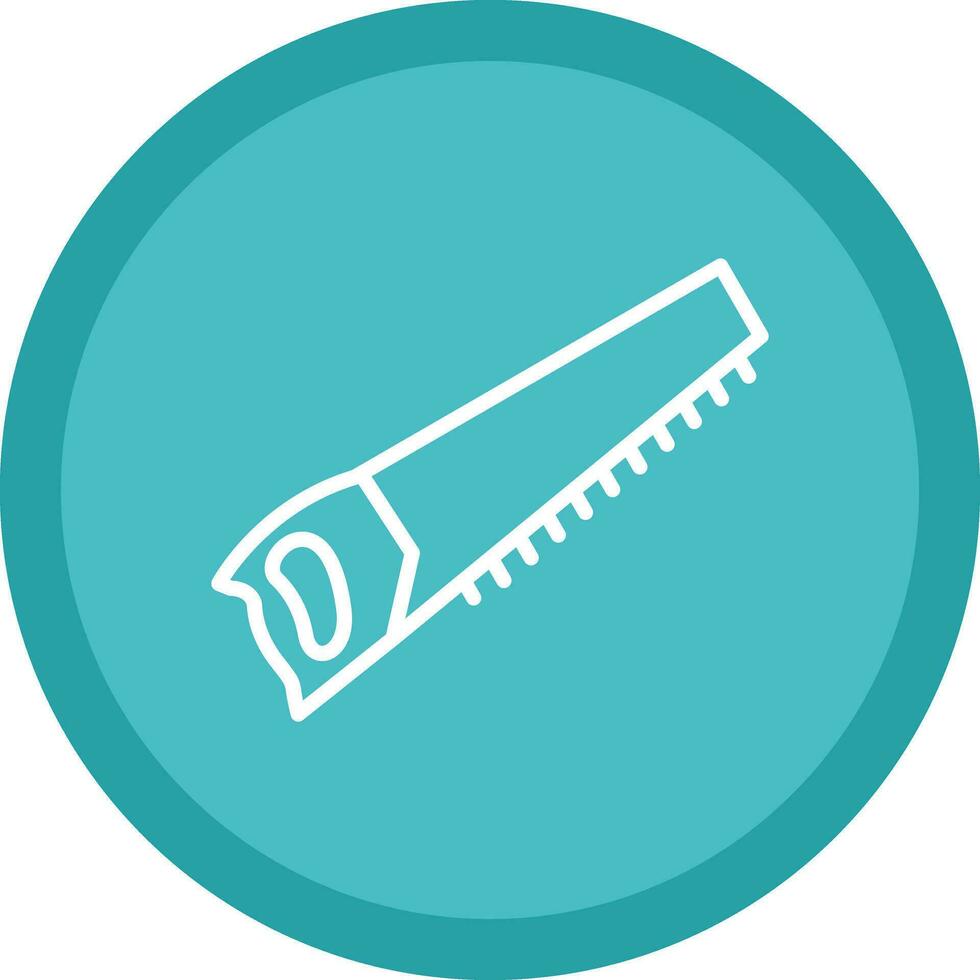 Hand saw Vector Icon Design