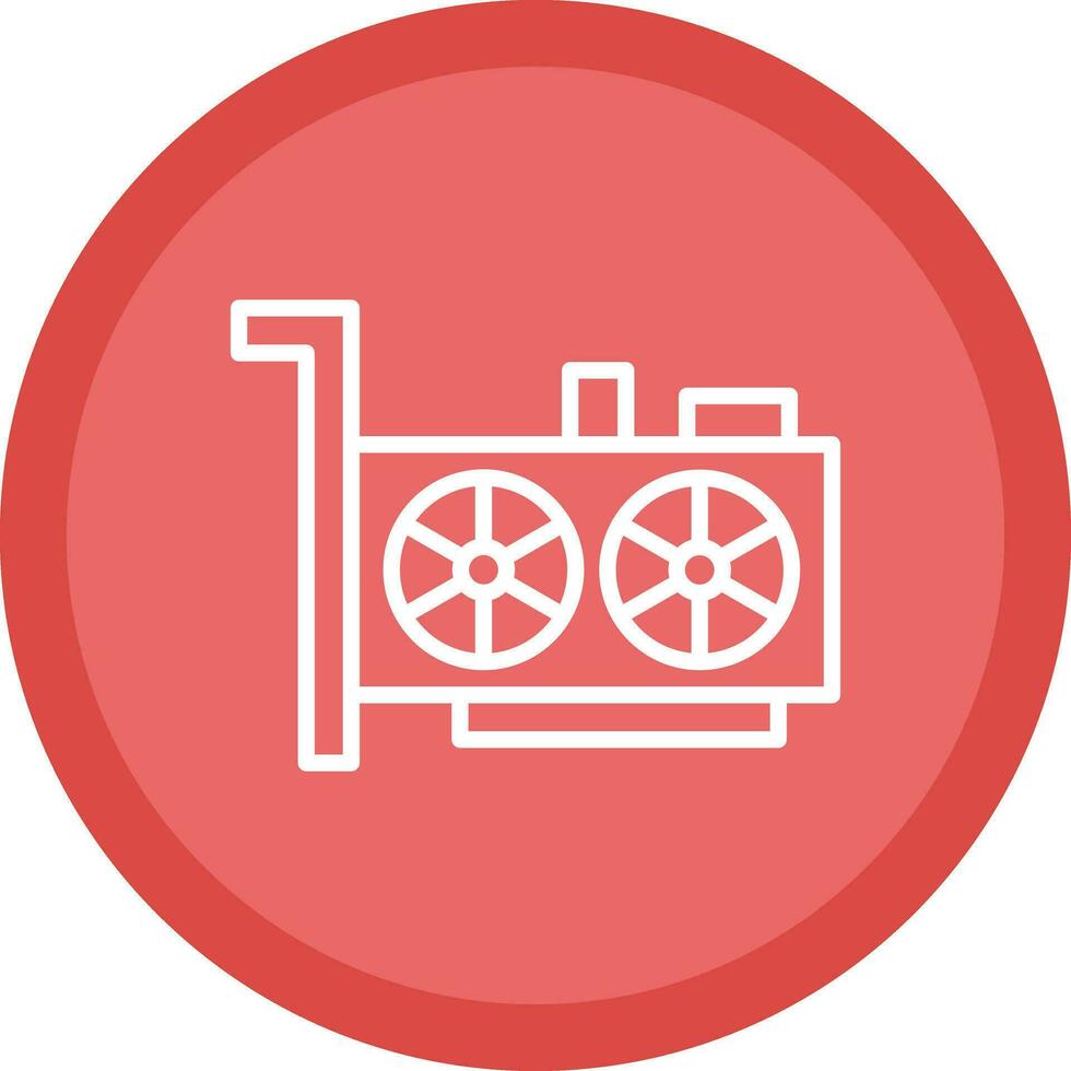 Vga card Vector Icon Design