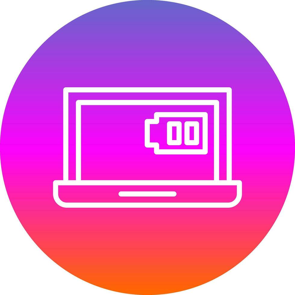 Laptop Vector Icon Design