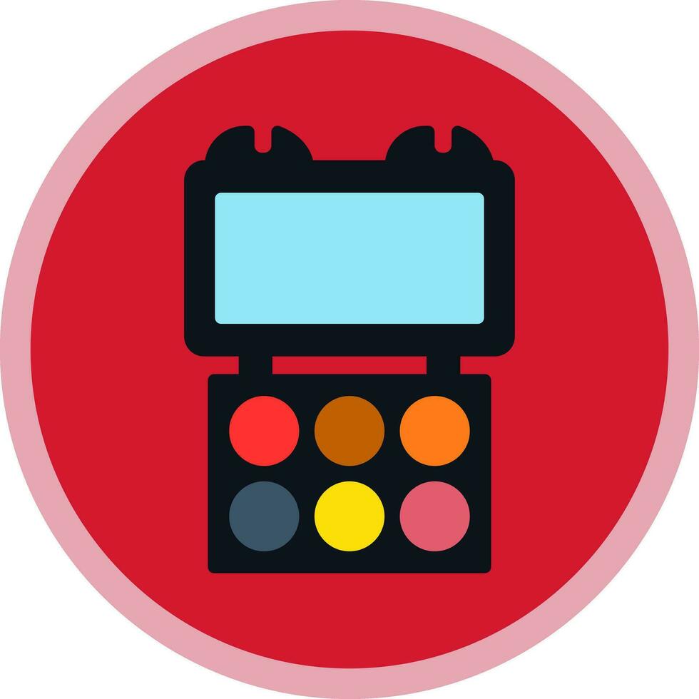Eyeshadow Palette Vector Icon Design