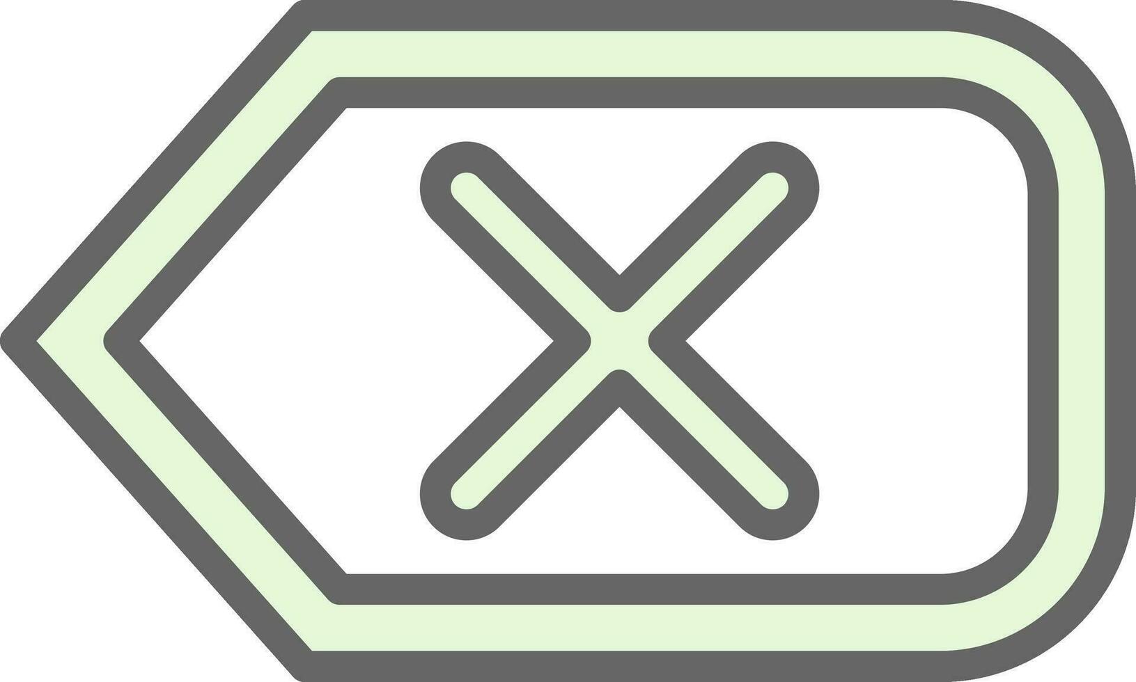 Delete Vector Icon Design