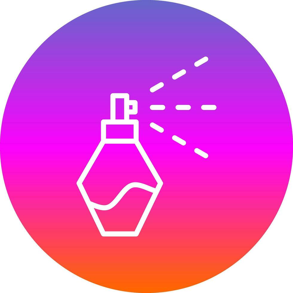 Perfume Bottle Vector Icon Design