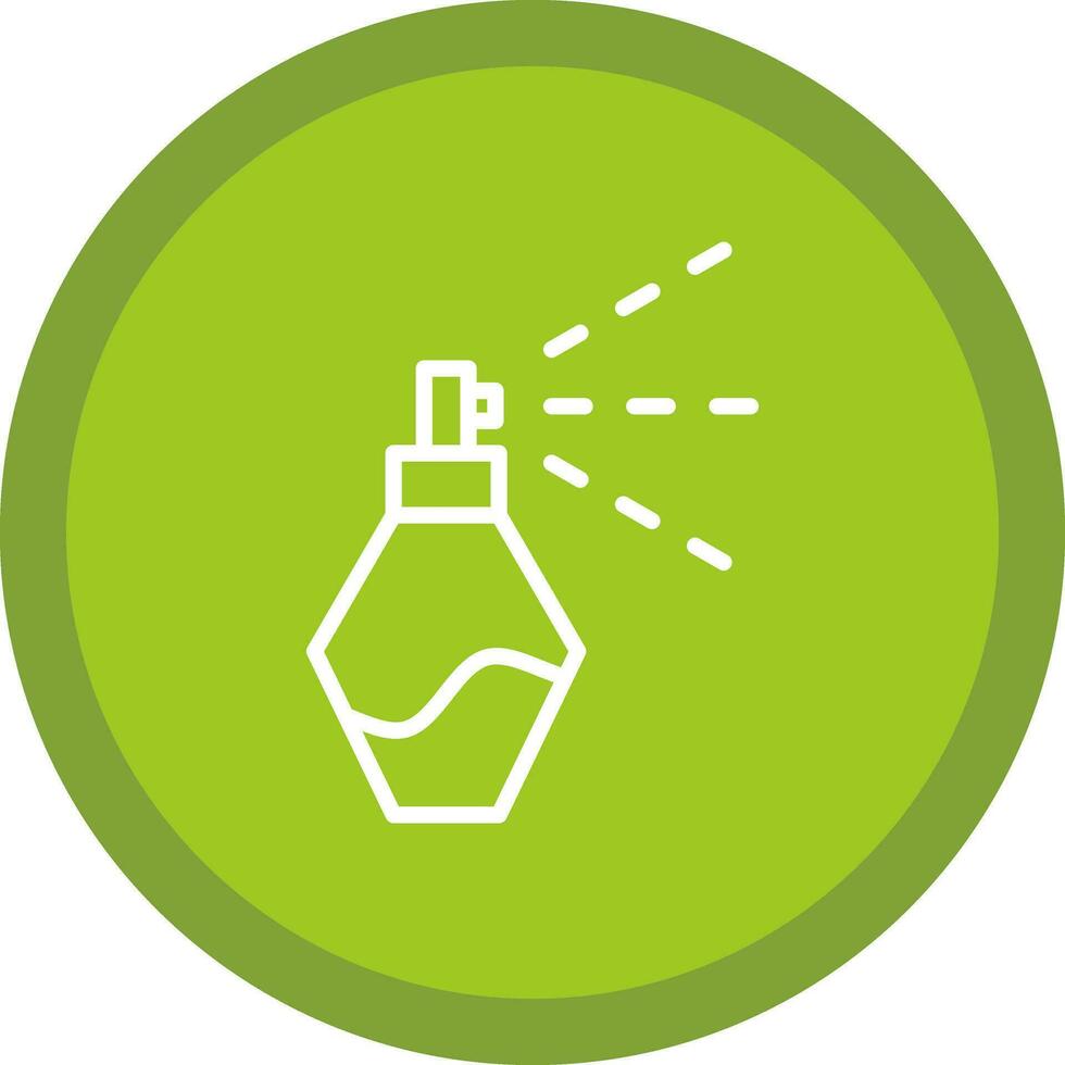 Perfume Bottle Vector Icon Design