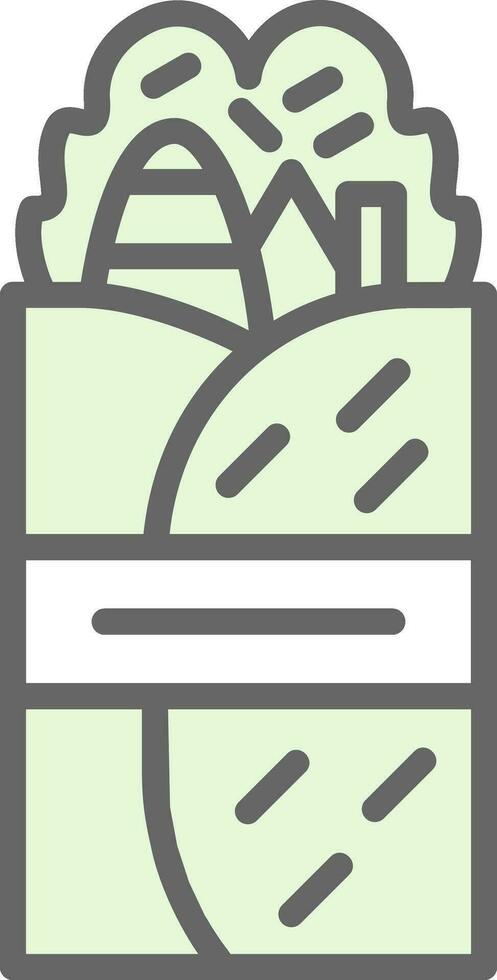 Cobb Wrap Vector Icon Design