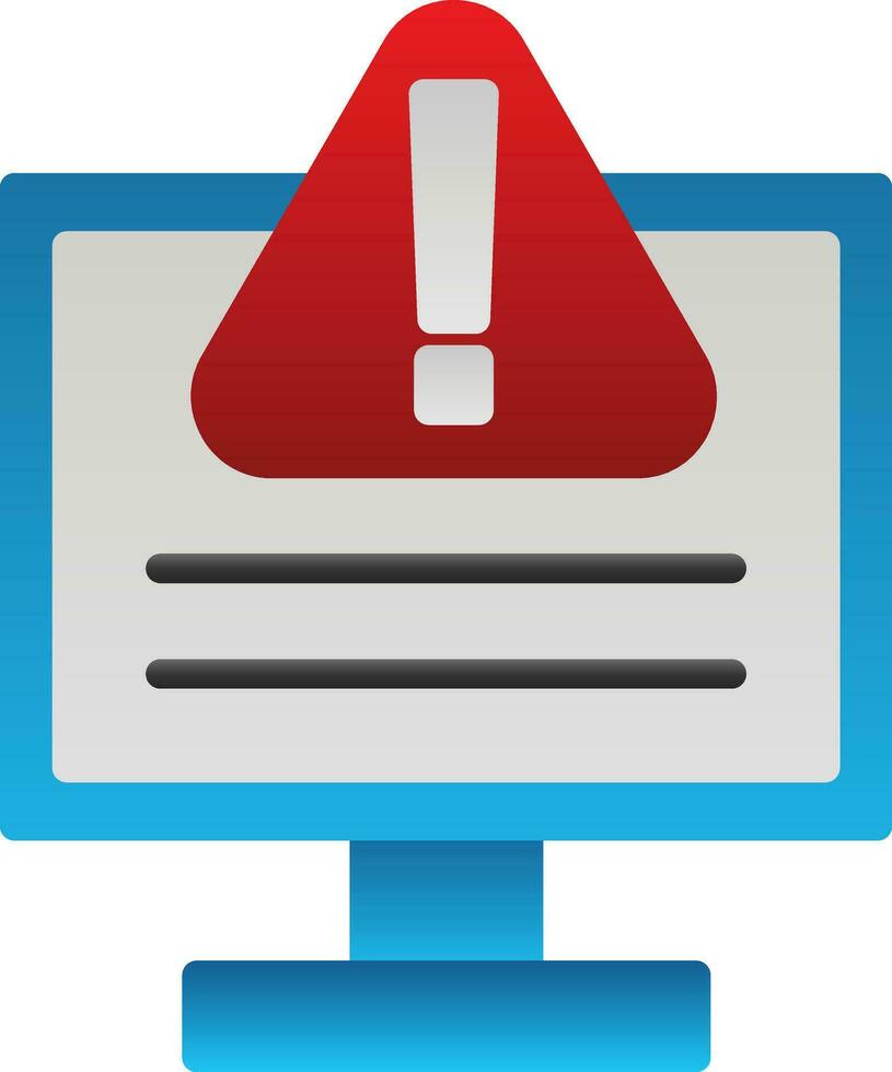 Error Vector Icon Design