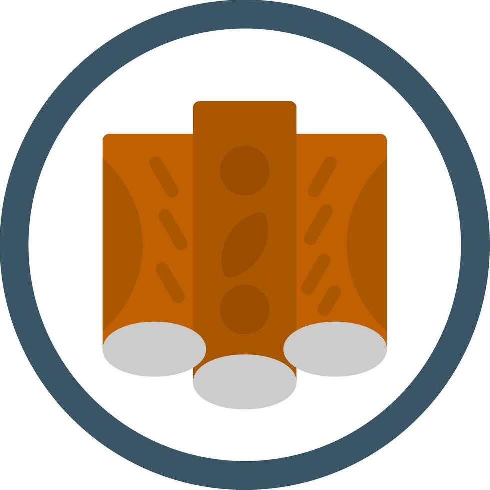 Chicken Enchiladas Vector Icon Design