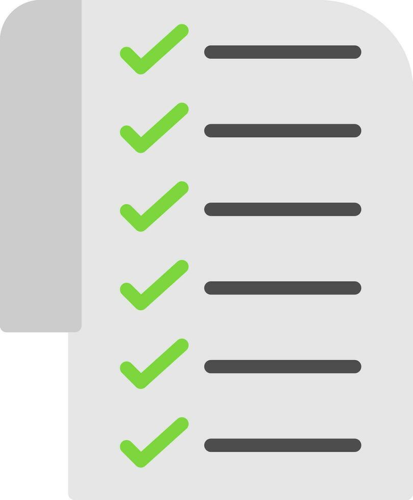 Checklist Vector Icon Design