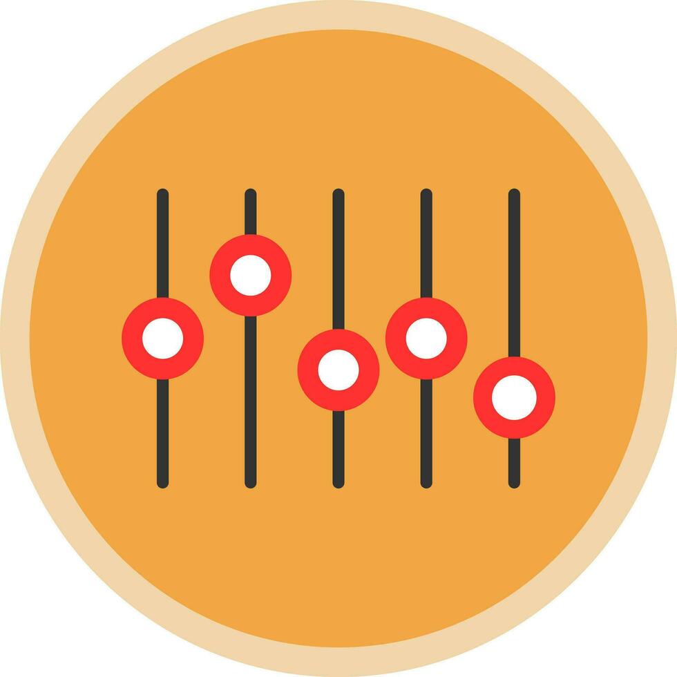 Equalizer Vector Icon Design