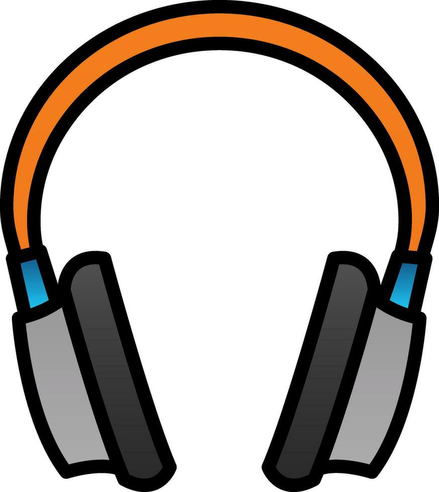Headphone Vector Icon Design