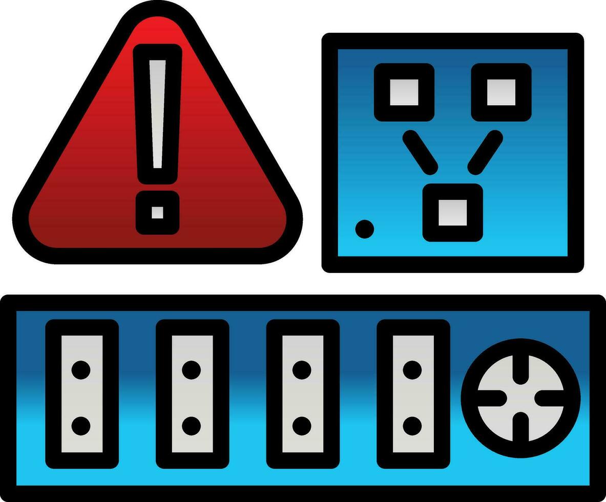 Warning Vector Icon Design