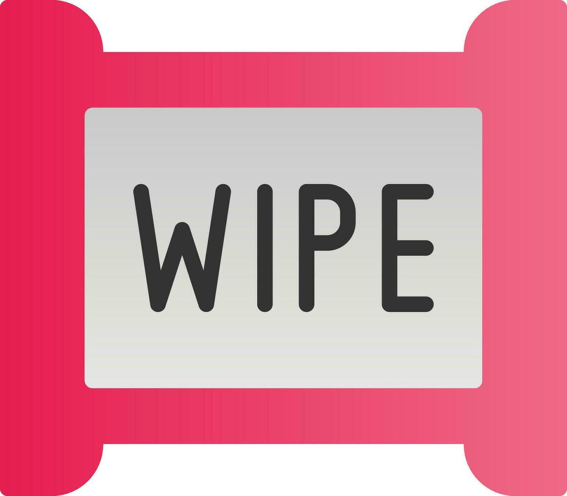 Makeup Wipes Vector Icon Design