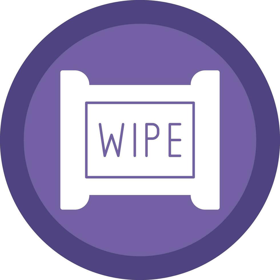 Makeup Wipes Vector Icon Design