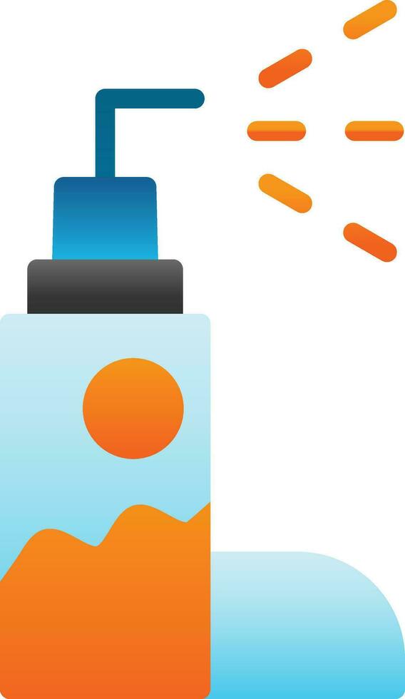 Dry Shampoo Vector Icon Design