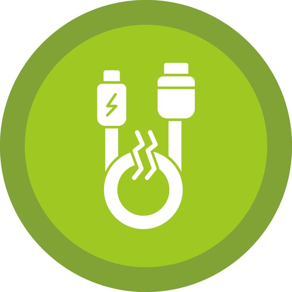 Usb cable Vector Icon Design