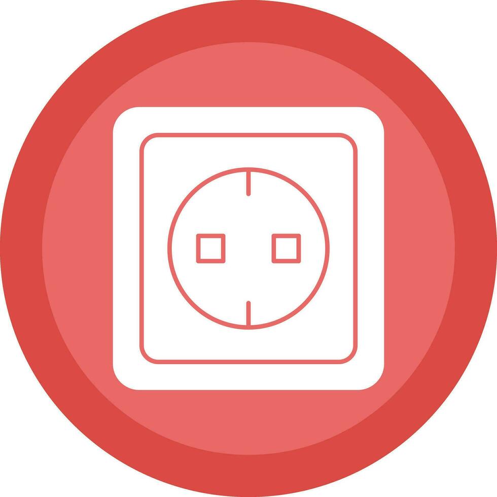 Electric socket Vector Icon Design