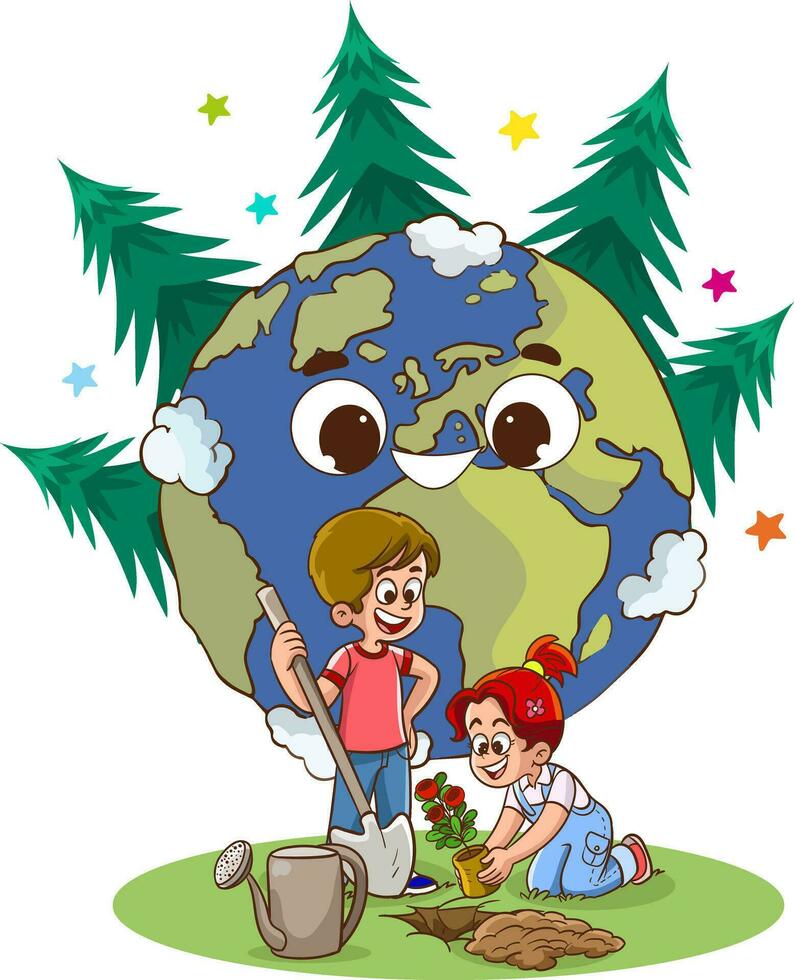 vector illustration for world environment day