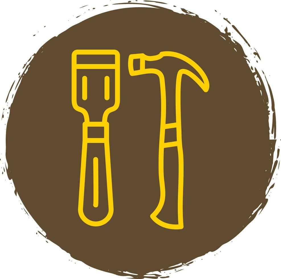 Chisel Vector Icon Design