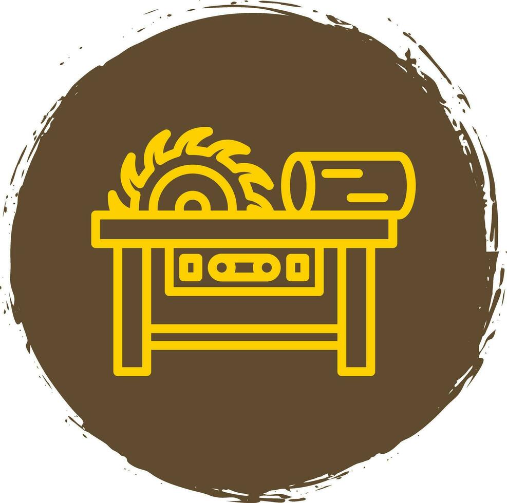 Sawmill Vector Icon Design