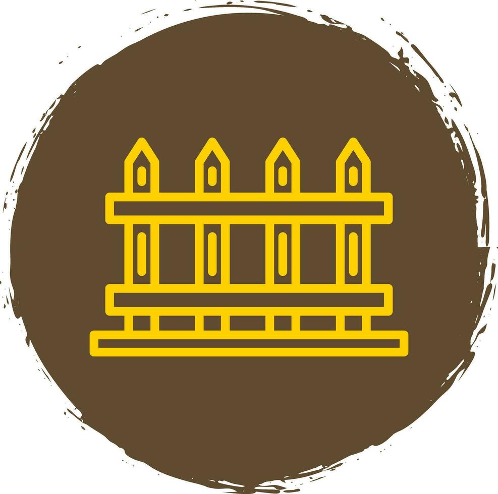 Fence Vector Icon Design
