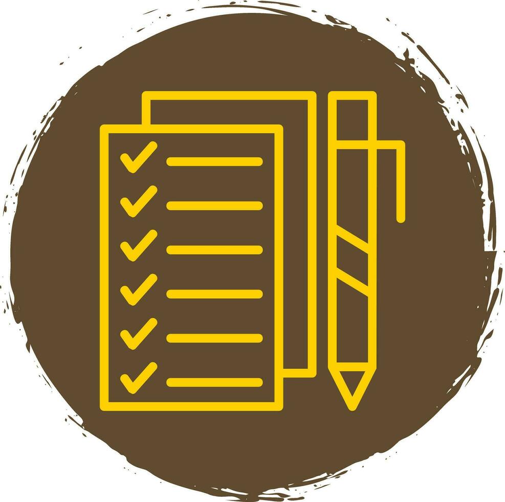 Checklist Vector Icon Design
