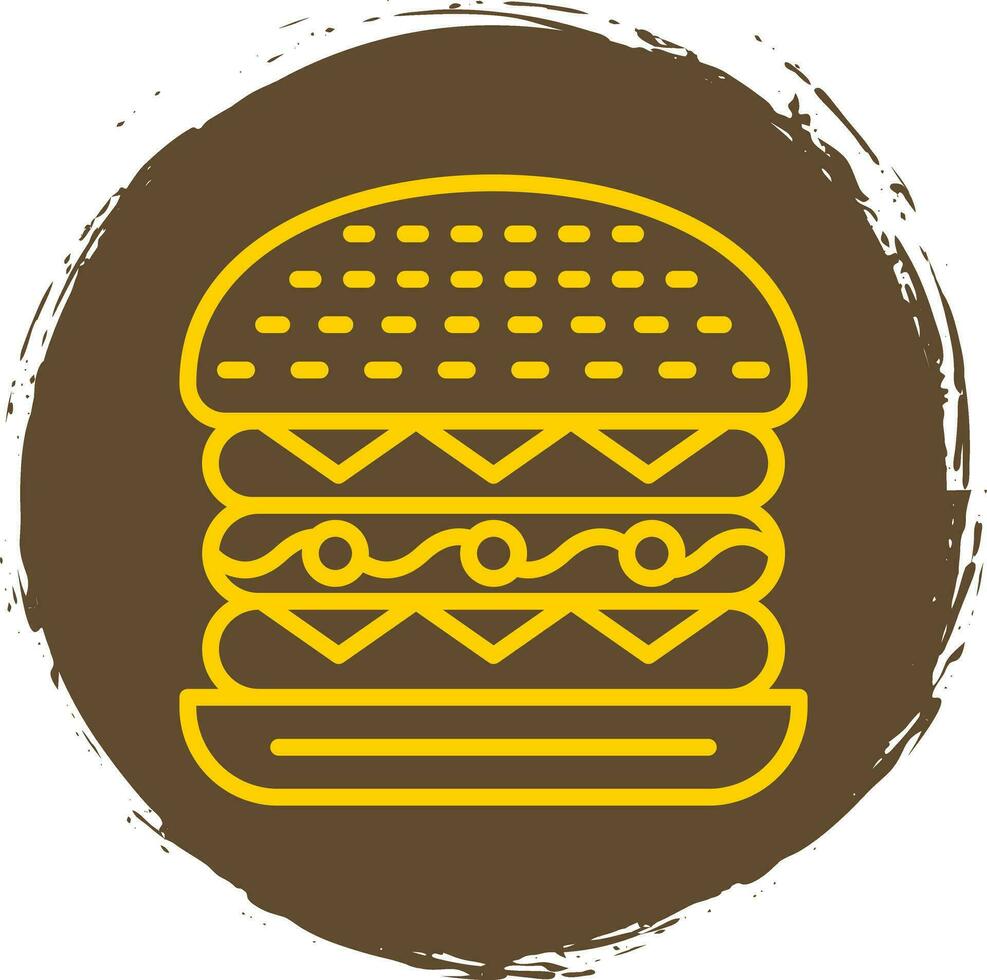 Cesar Burger Vector Icon Design