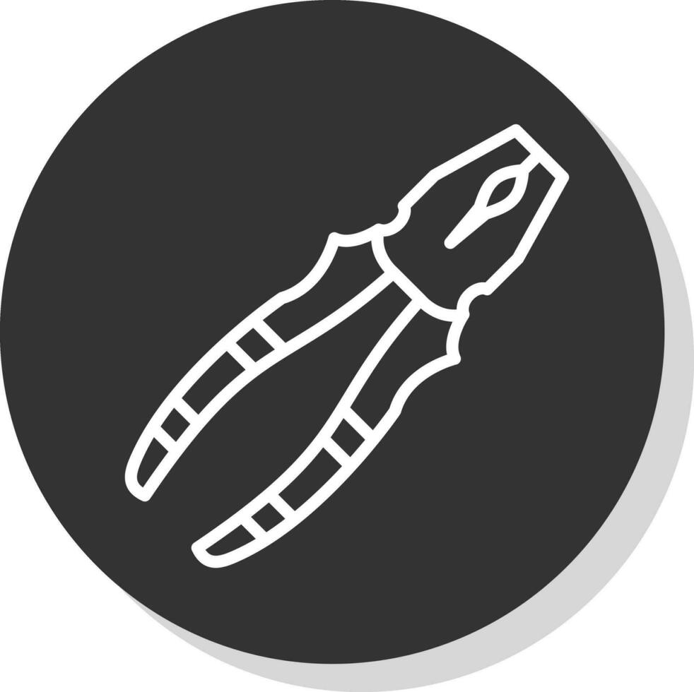 Pliers Vector Icon Design