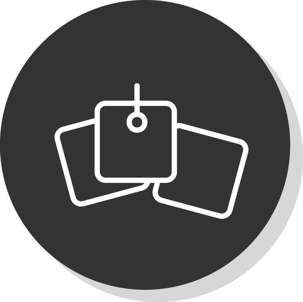 Sticky Notes Vector Icon Design