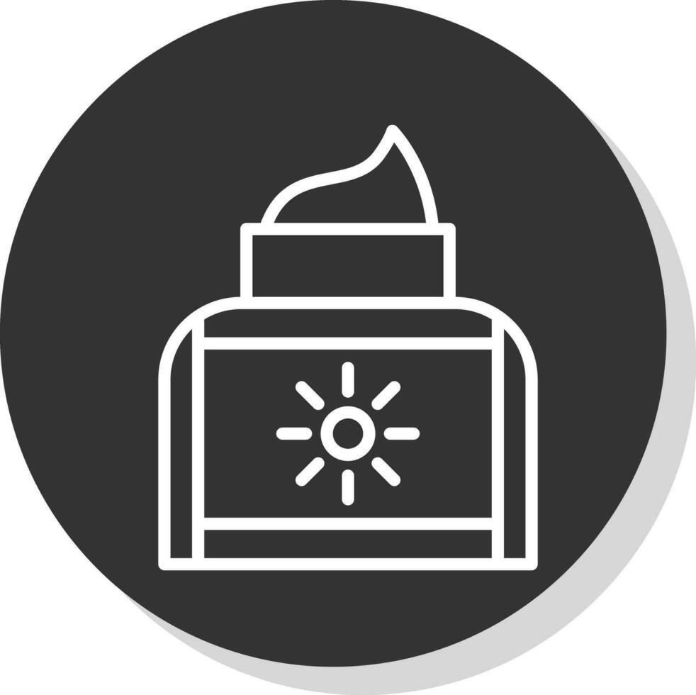 diseño de icono de vector de protector solar