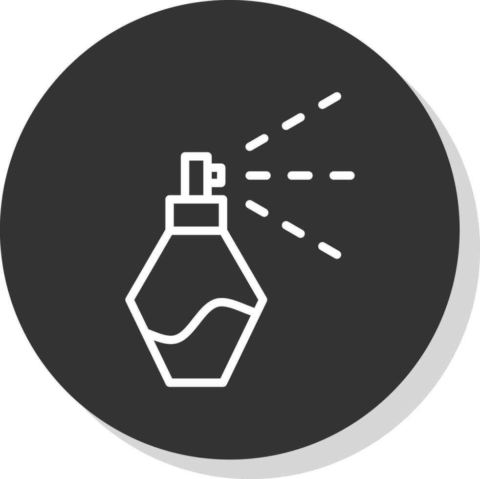 Perfume Bottle Vector Icon Design