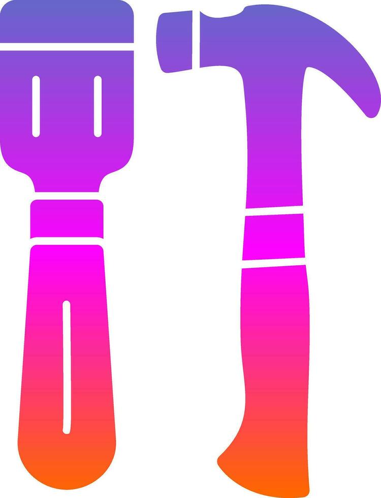 Chisel Vector Icon Design