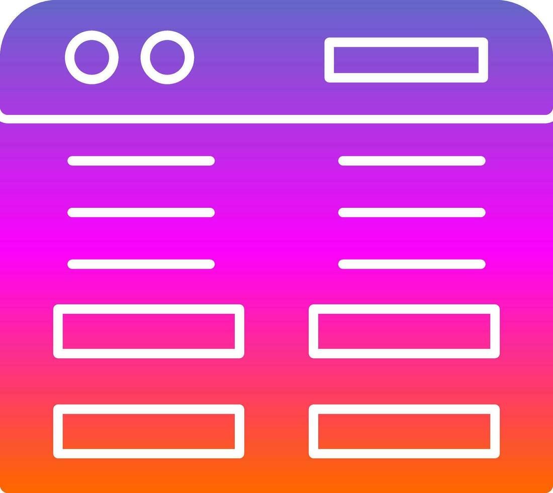 Website Vector Icon Design