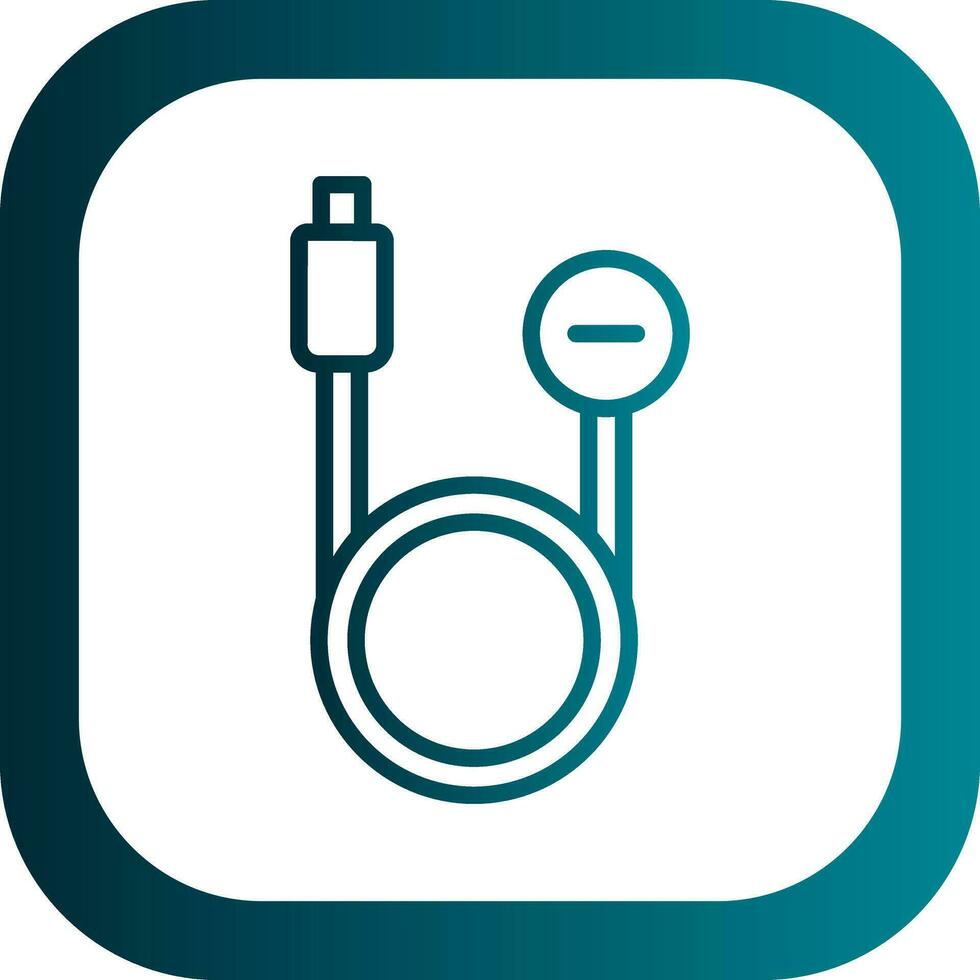 Remove cable Vector Icon Design