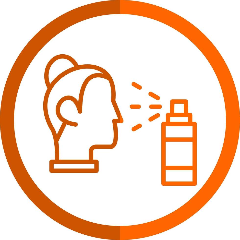Face Mist Vector Icon Design