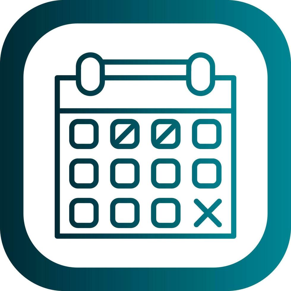 Calendar Vector Icon Design
