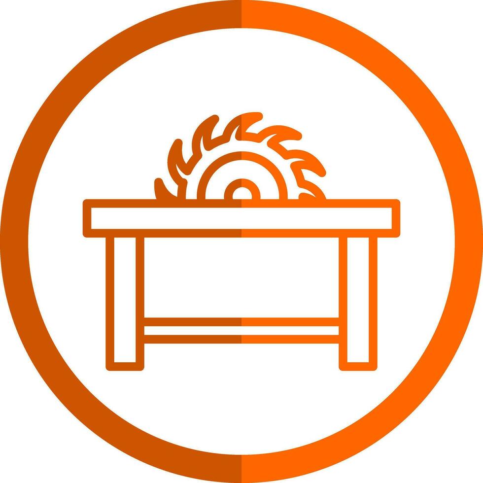 Sawmill Vector Icon Design