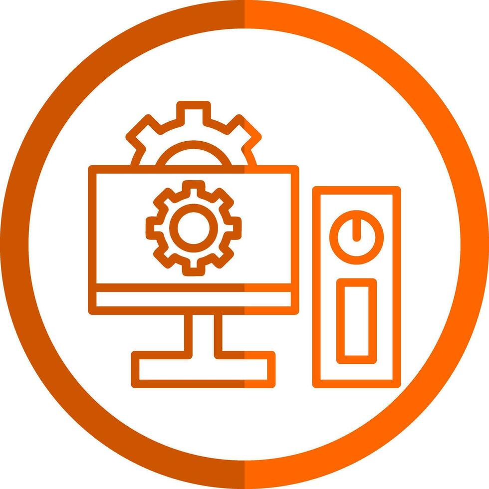 Desktop Vector Icon Design