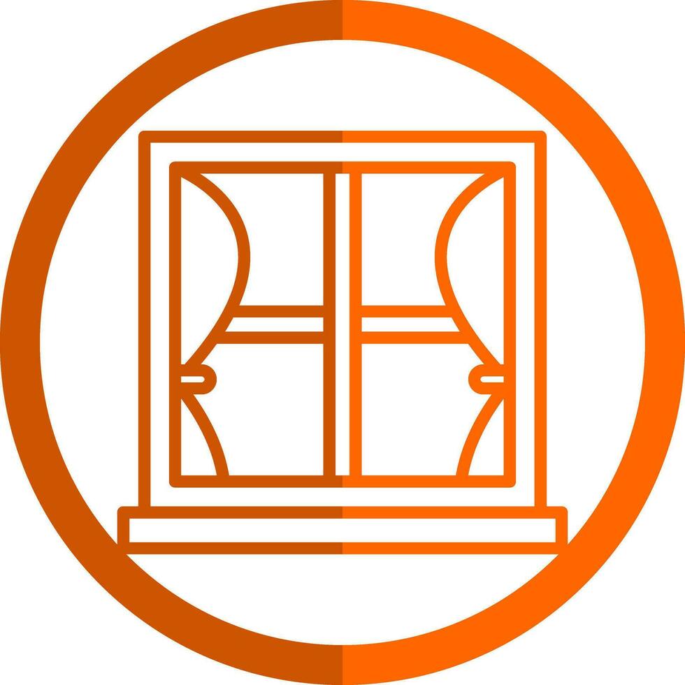 Window Vector Icon Design