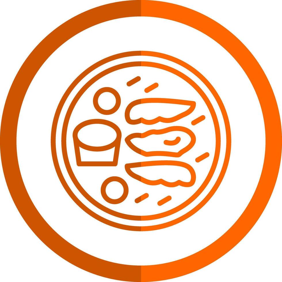 Chicken Fingers Vector Icon Design