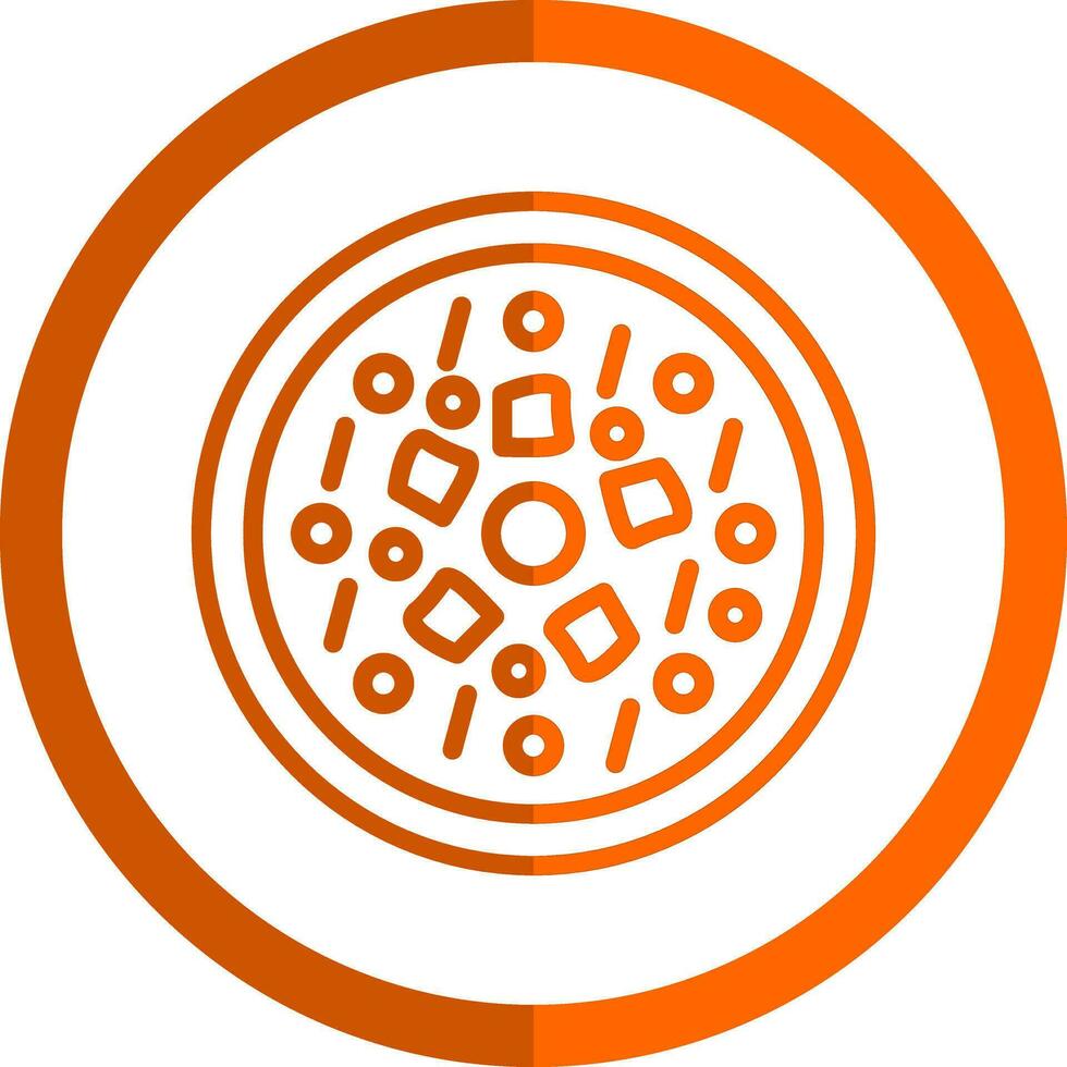Caesar Pizza Vector Icon Design