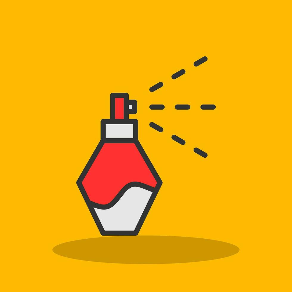 Perfume Bottle Vector Icon Design