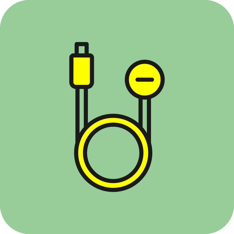 Remove cable Vector Icon Design